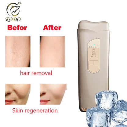 Laser Hair removal Epilator Permanent Flashes