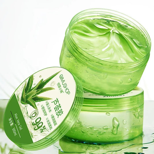 99% Natural Aloe Vera Gel Face Acne Removal Control Oil Cream Sooth Body Skin Care Moisturizer Sun After Repair Sleeping Mask