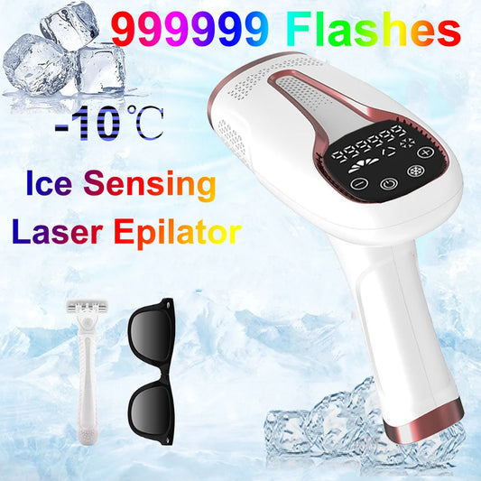 Flashes Laser Epilator Ice Sensing Painless
