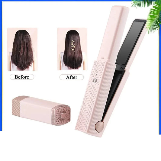 Straightener Hair Brush Electric 2 In 1 Hair